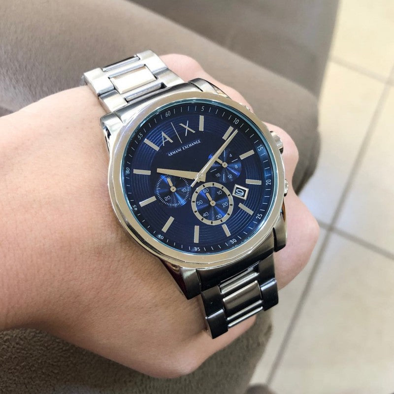 Armani AX2509 | Chronograph Watch | NAVY BLUE