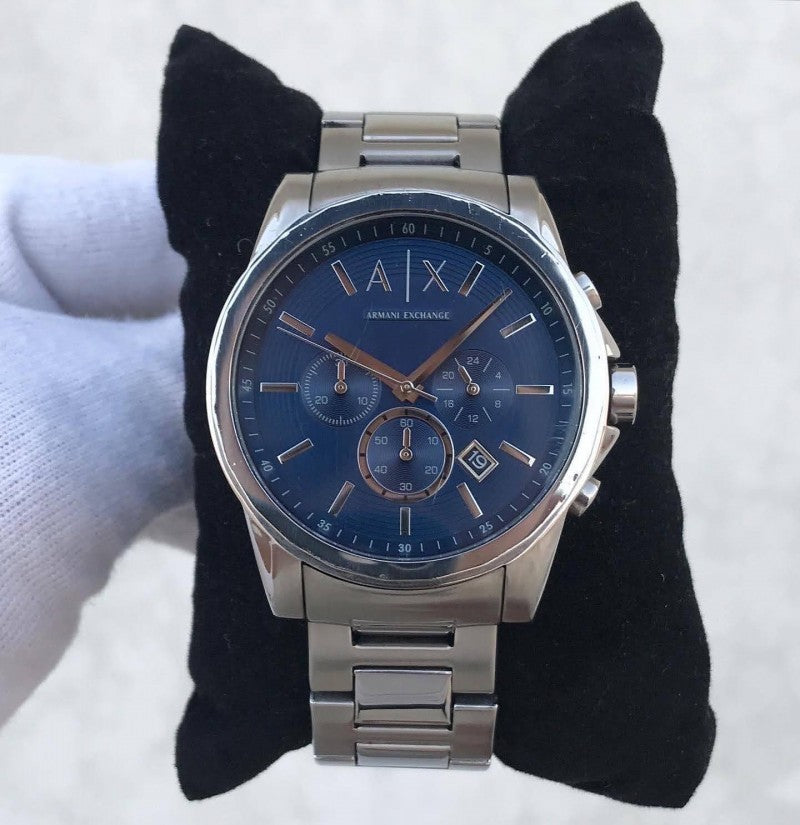 Armani AX2509 | Chronograph Watch | NAVY BLUE